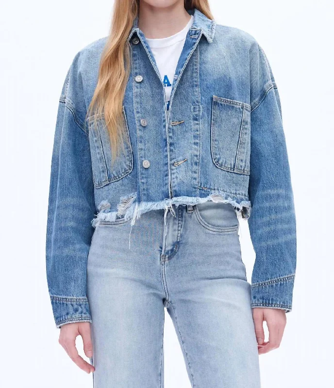 Long Sleeve Denim Jacket