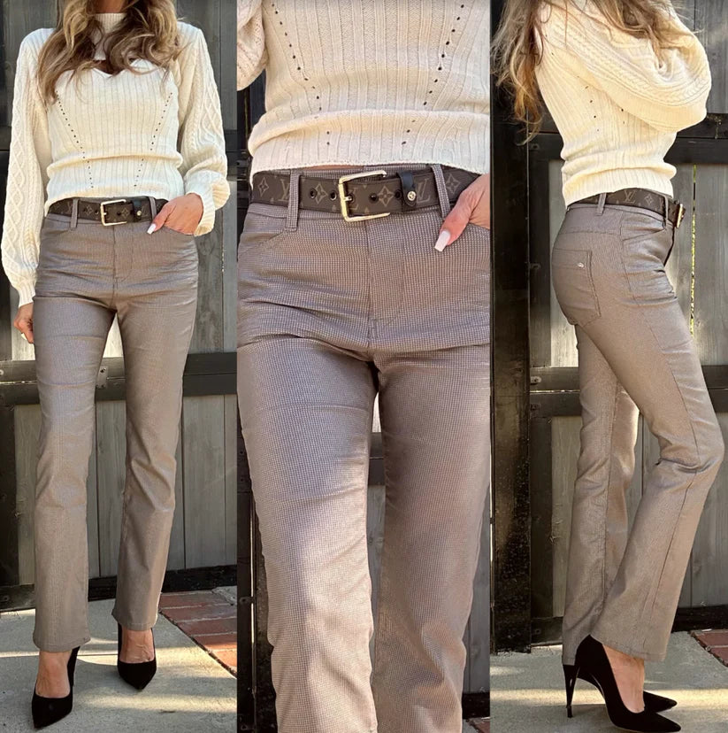 Flog - Novel Pant - Taupe Shimmer