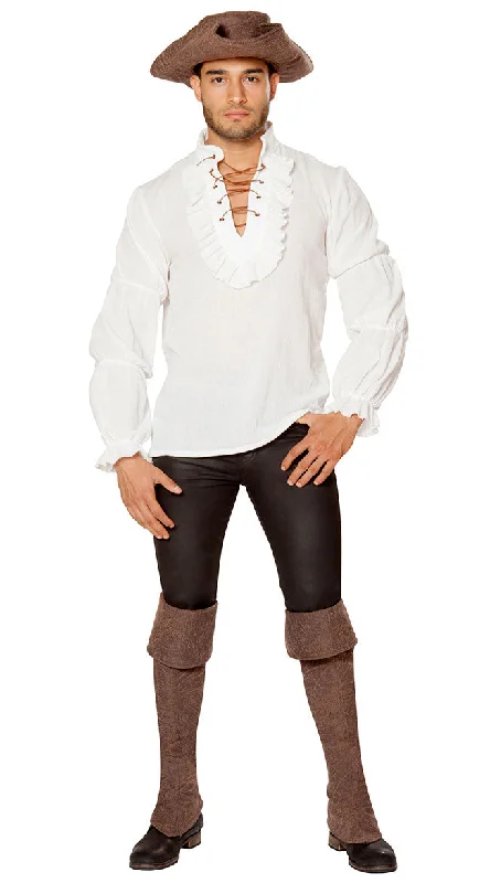 Men's Ivory Pirate Shirt