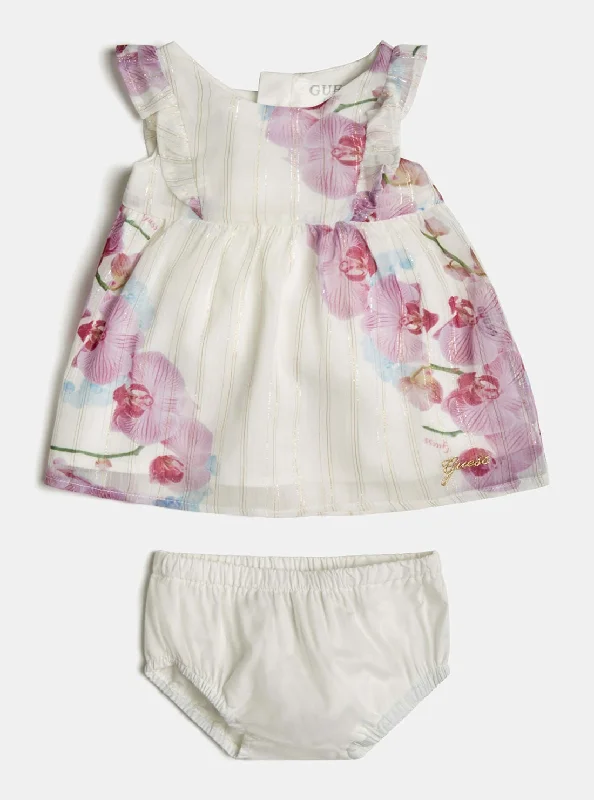 Orchid Pink Dress And Panties 2-Piece Set (3-18m)