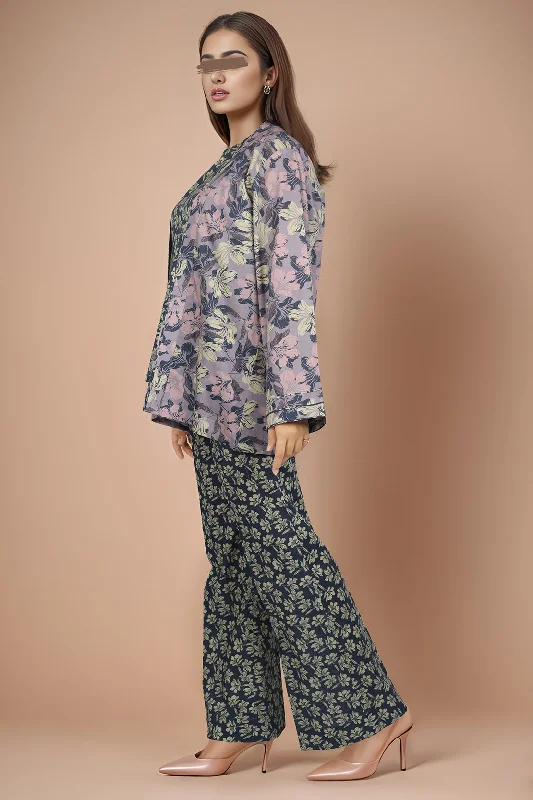 Unstitched Printed Lawn 2 Piece (Shirt/Trouser)