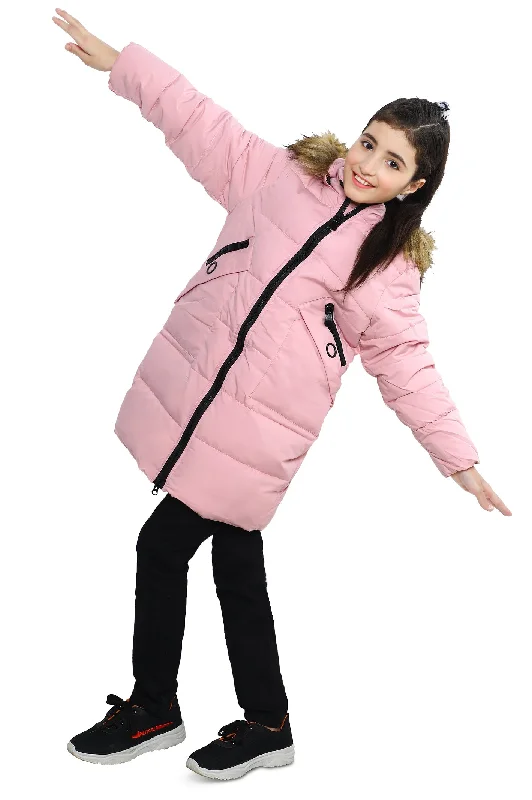 Girls Jackets SKU: KGF-0156-PEACH