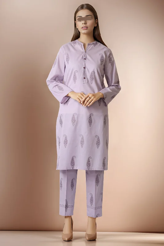 Cotton Jacquard Stitched 2 Piece (Shirt/Trouser)