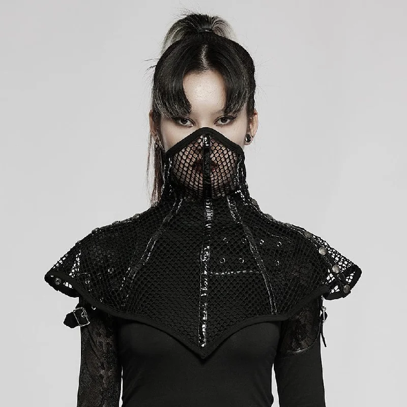 Women's Punk Mesh Cape