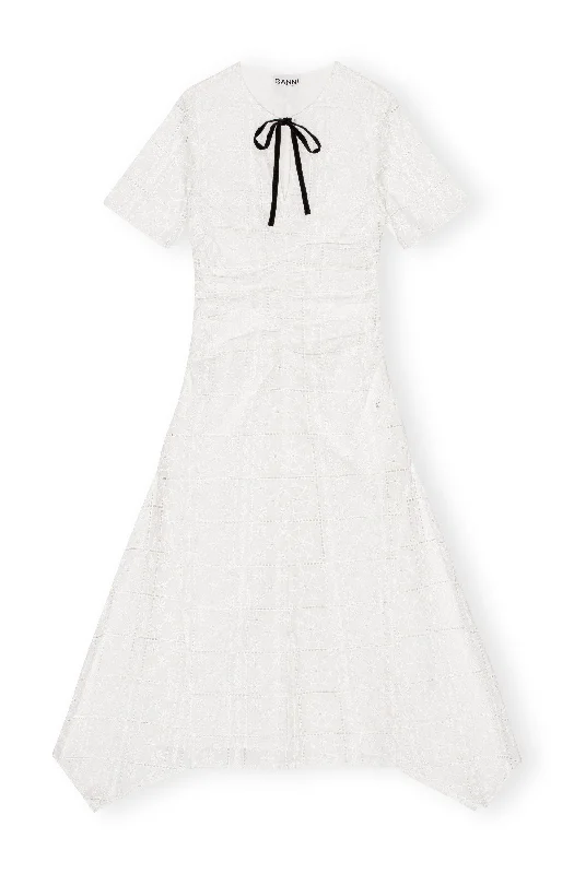 Light Broderie Anglaise Long Dress