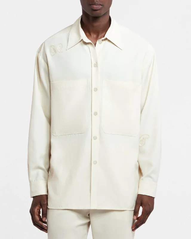 Damir - Sale Patch-Pocket Shirt - Creme