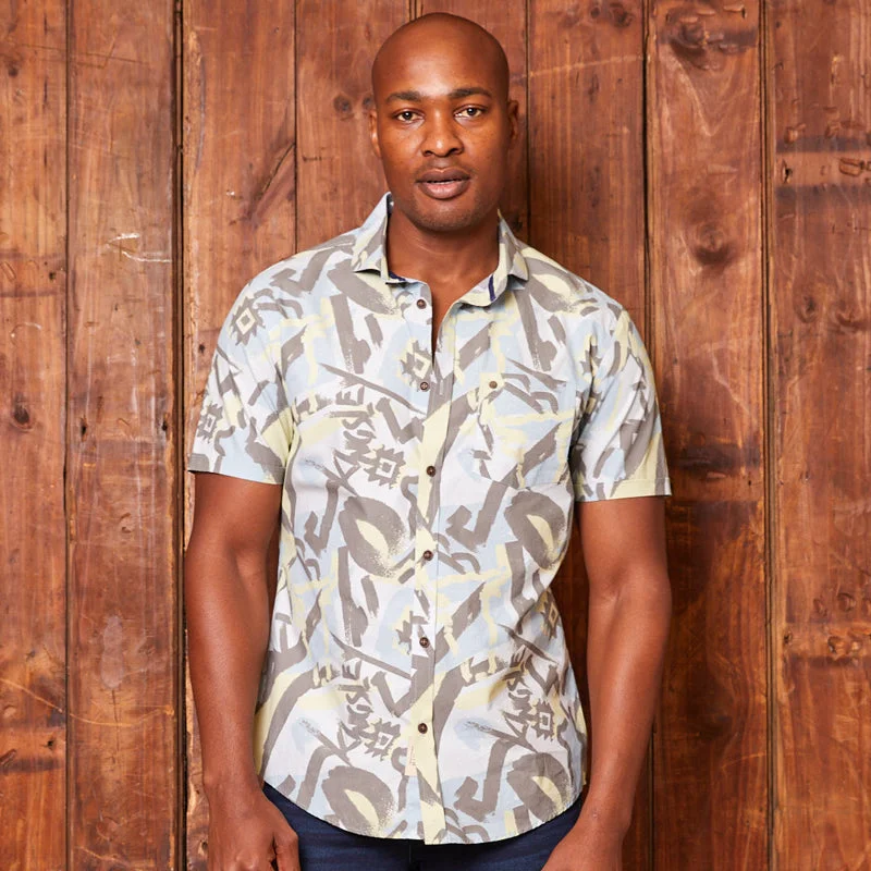 Kingsley Heath Doodle Summer Short Sleeve Shirt