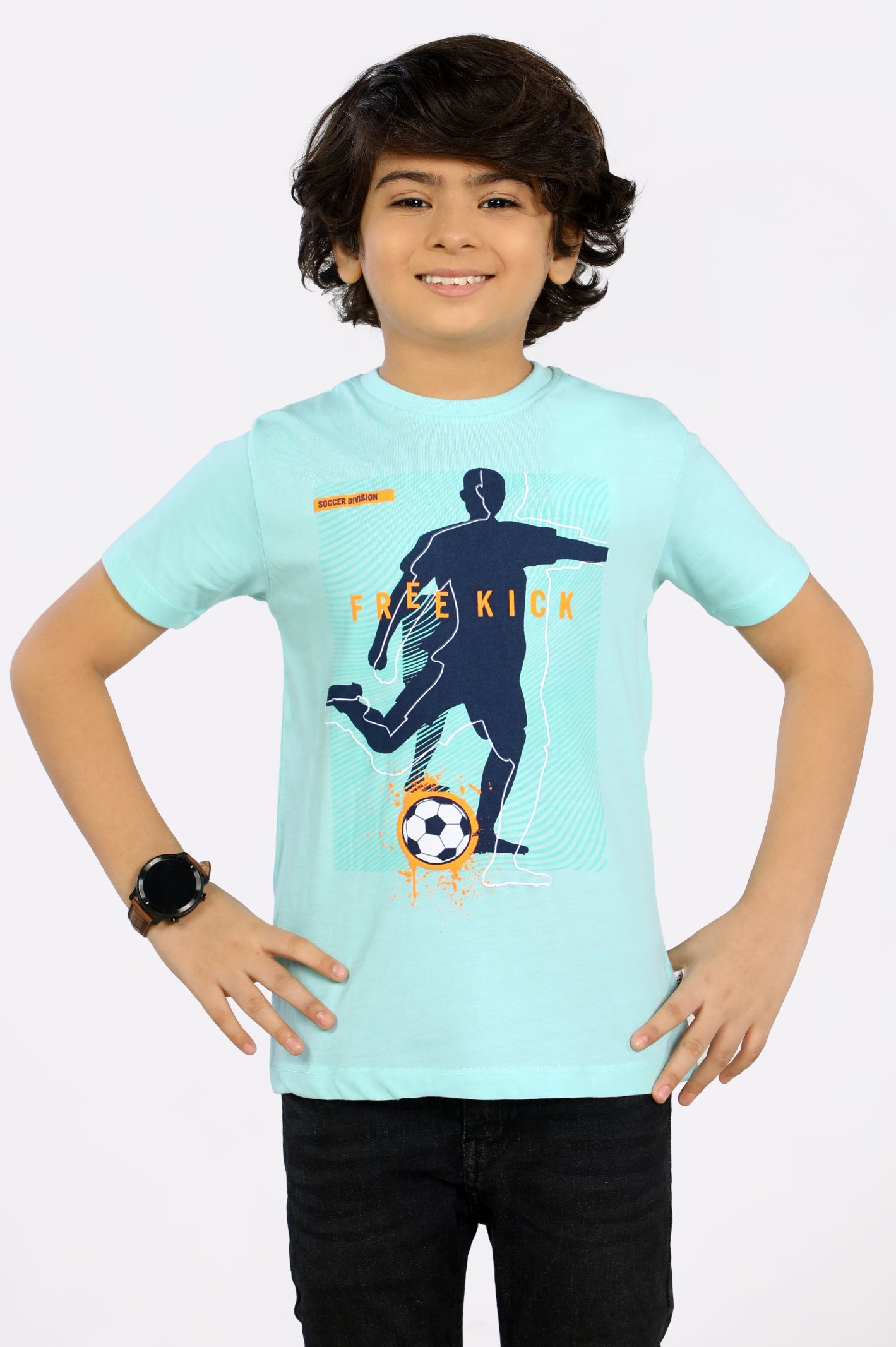 Soccer Print T-Shirt