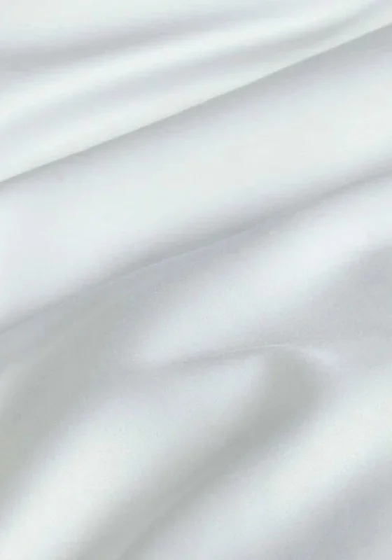 Christy 400TC Sateen Deep Fitted Sheet, White