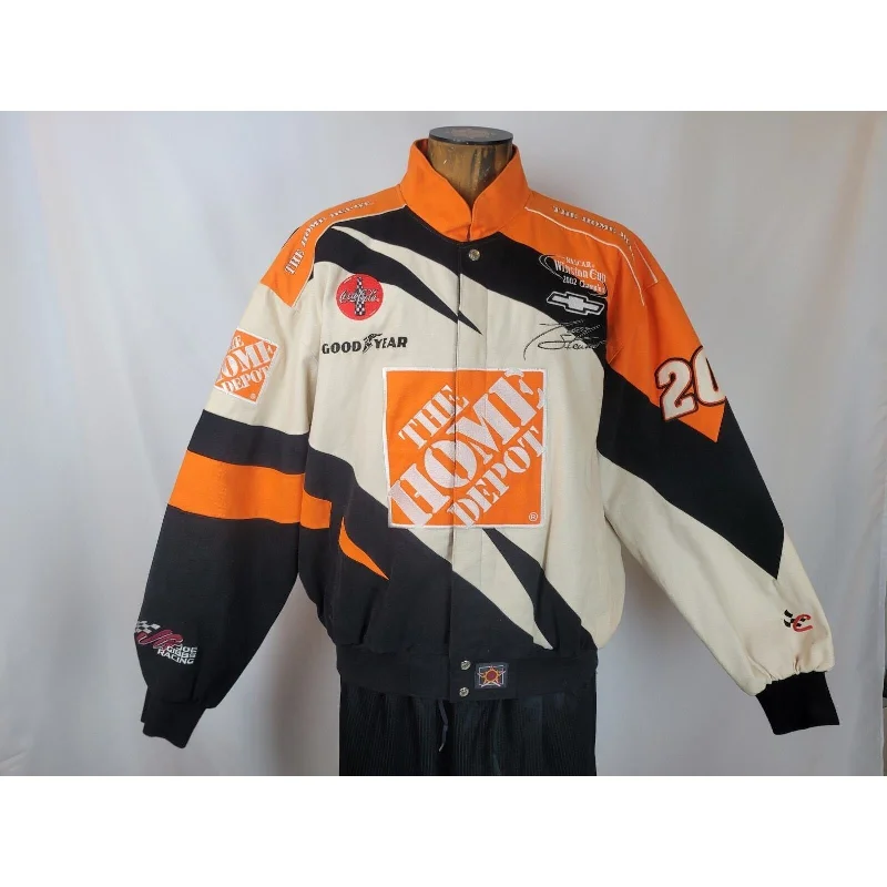 Chase Authentics Men 2XL TonyStewart 2002 Winston Cup Champion Home Depot Jacket