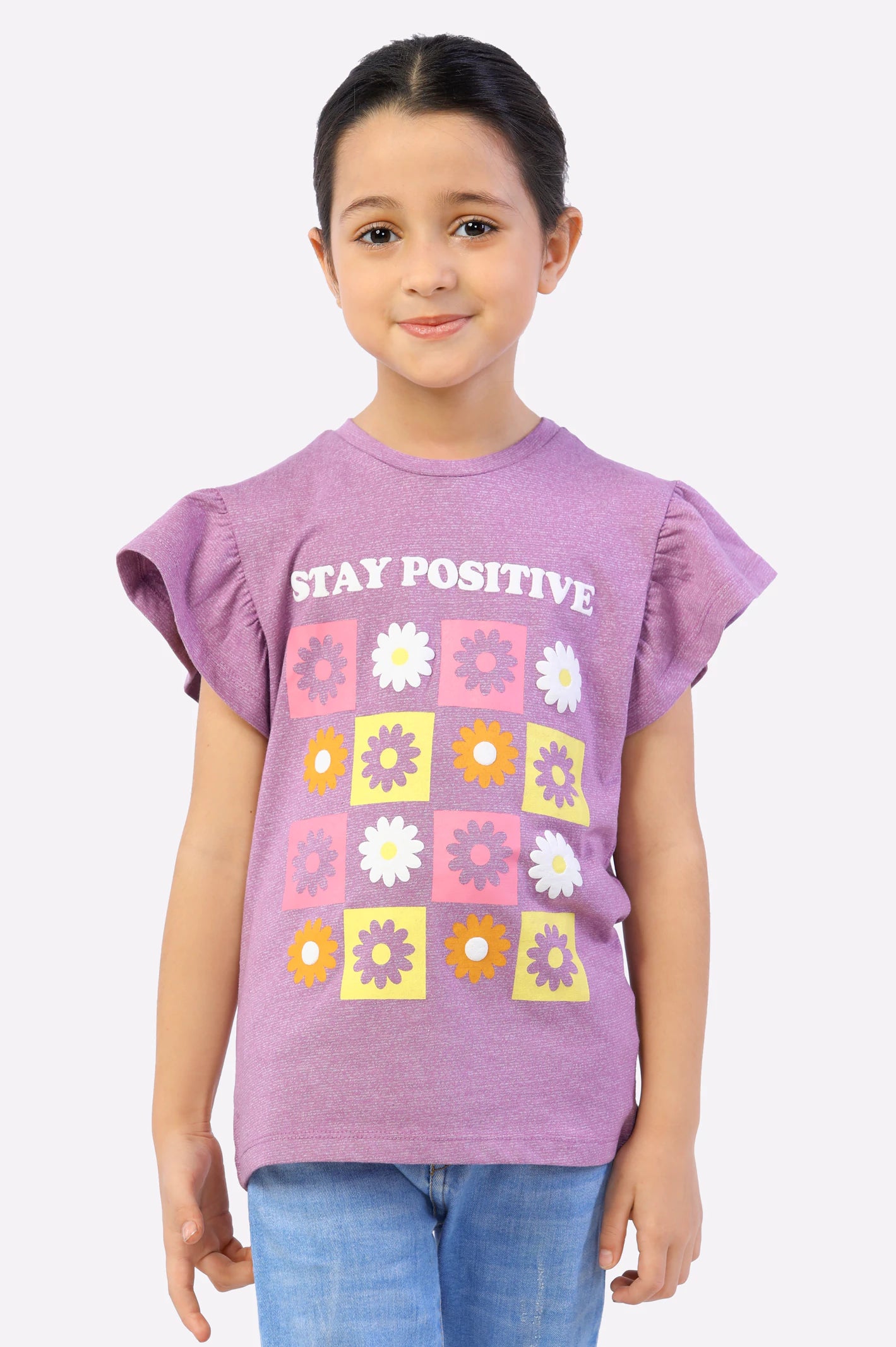 Graphic Print Girls T-Shirt