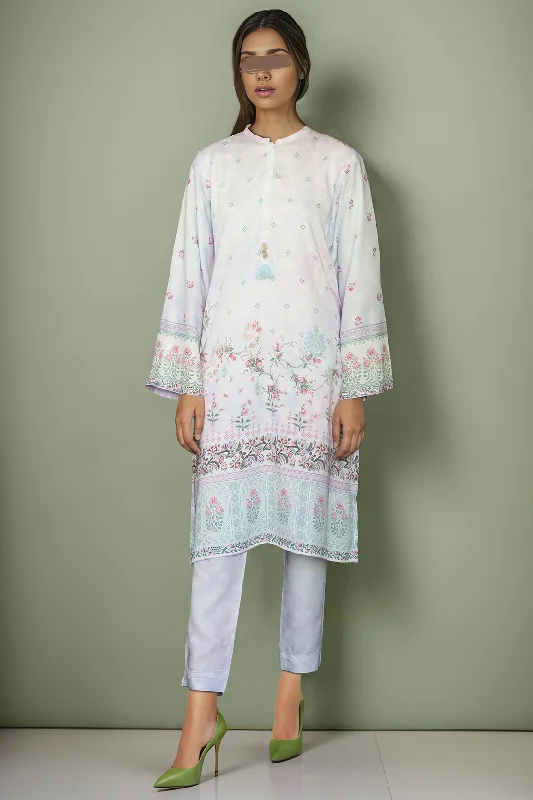 Printed Linen Stitched 2 Piece (Shirt/Trouser)