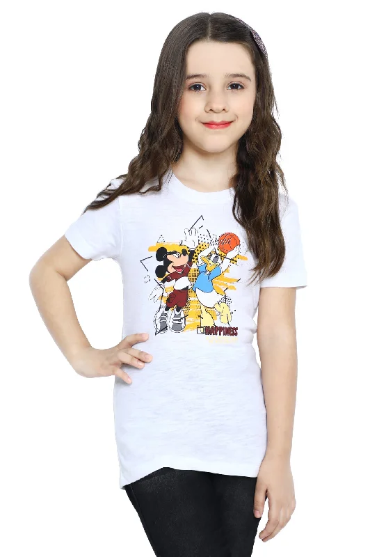 Girls T-Shirt In White SKU: KGA-0200-WHITE