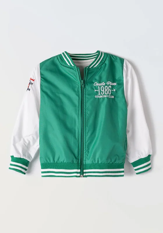 Hashtag Boy 1986 Country Club Long Sleeve Jacket, Green