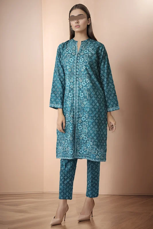 Unstitched Printed Lawn 2 Piece (Shirt/Trouser)