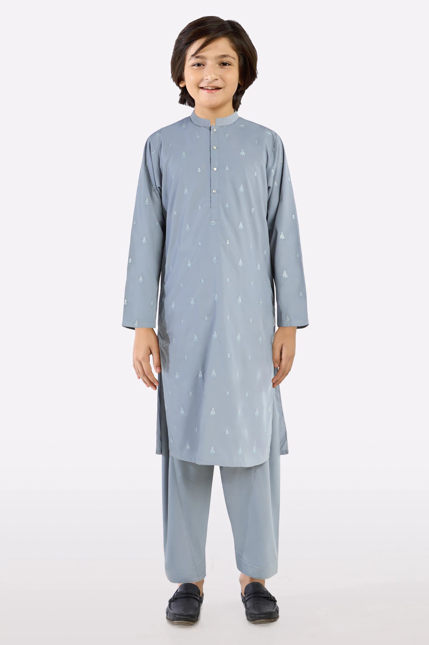 Light Grey Teens Kameez Shalwar