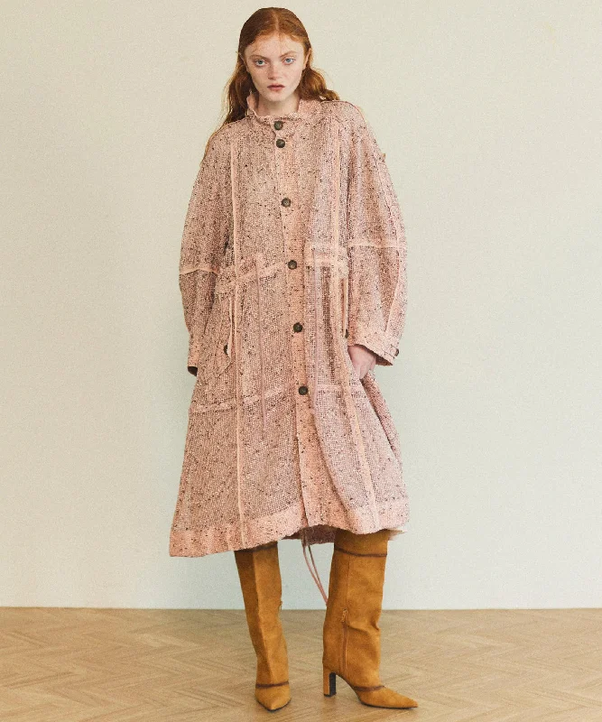 Mesh Long Length Mods Coat