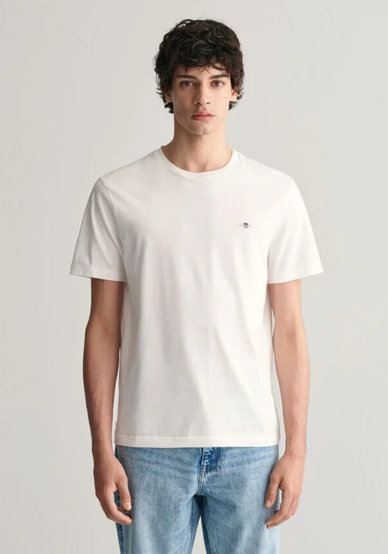 Gant Shield T-Shirt, White