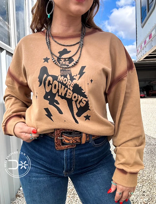 World Needs More Cowboys Sweatshirts