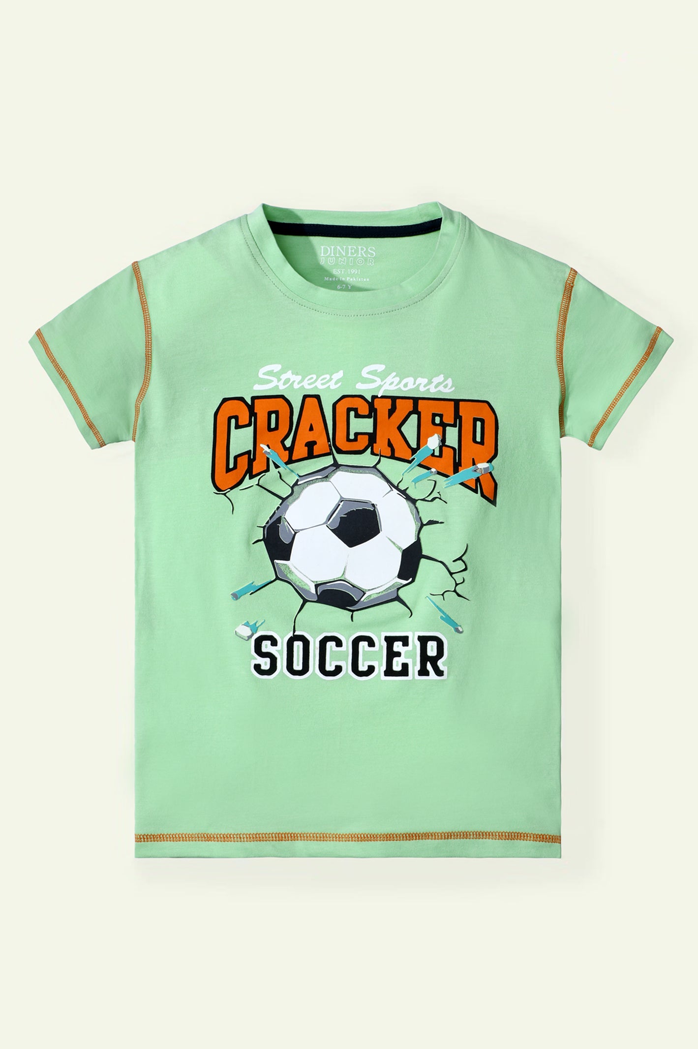 Soccer Ball Print Tees