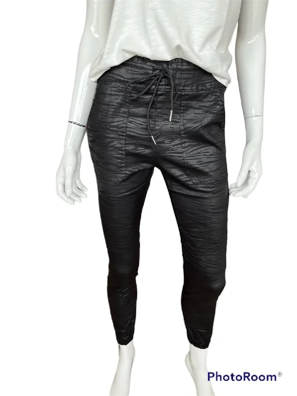 Tali Jogger Style Flog Pants - Black Tiger