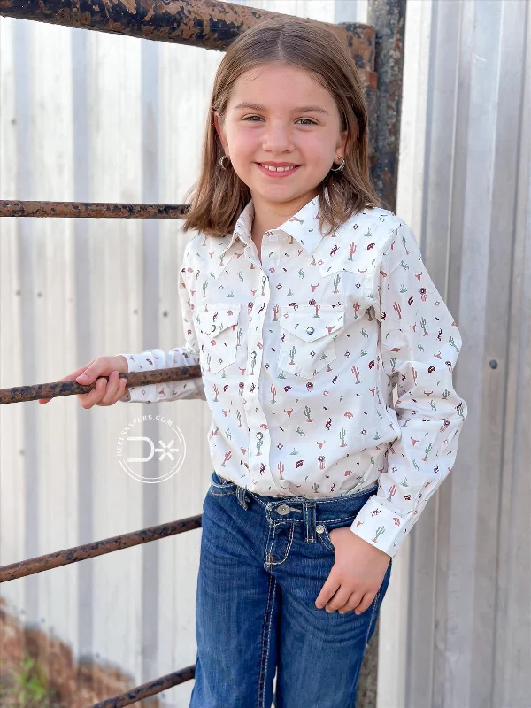 Girls Santa Fe Snap Shirt ~ Ariat