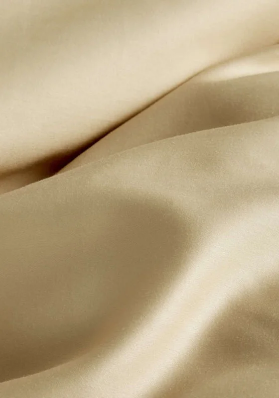 Christy 400TC Sateen Deep Fitted Sheet, Gold