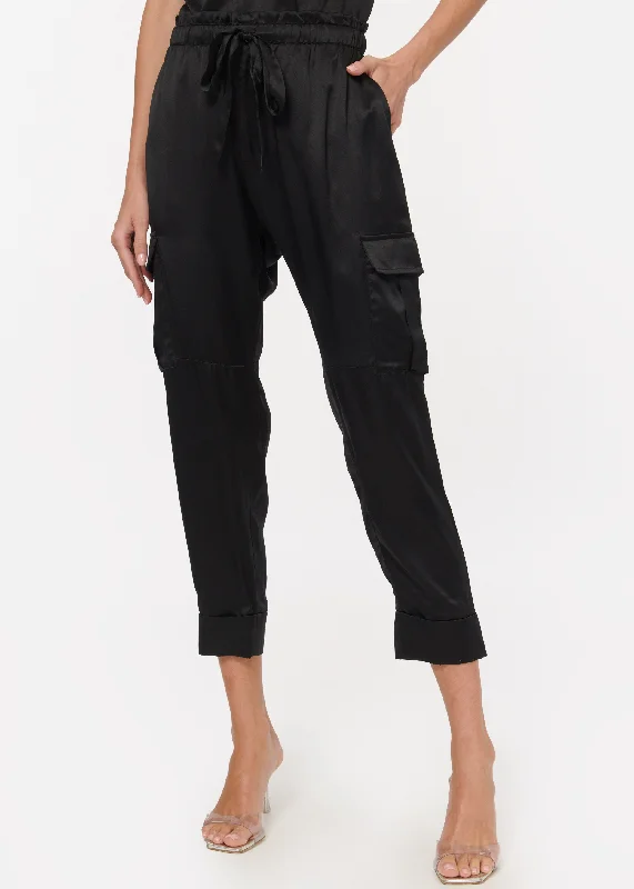 Carmen Cargo Pant Black