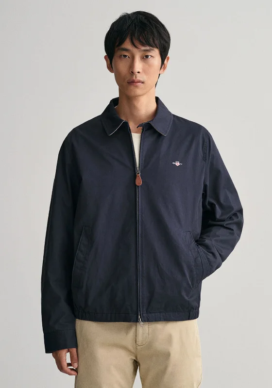 Gant Cotton Transitional Jacket, Evening Blue