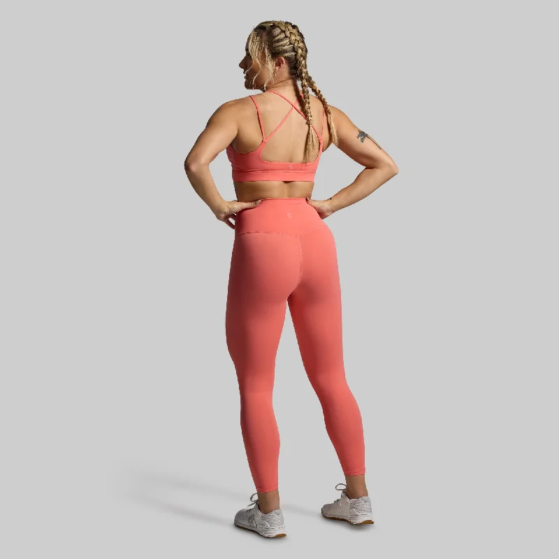 Your Go To Legging 2.0 Set (Hot Peach)