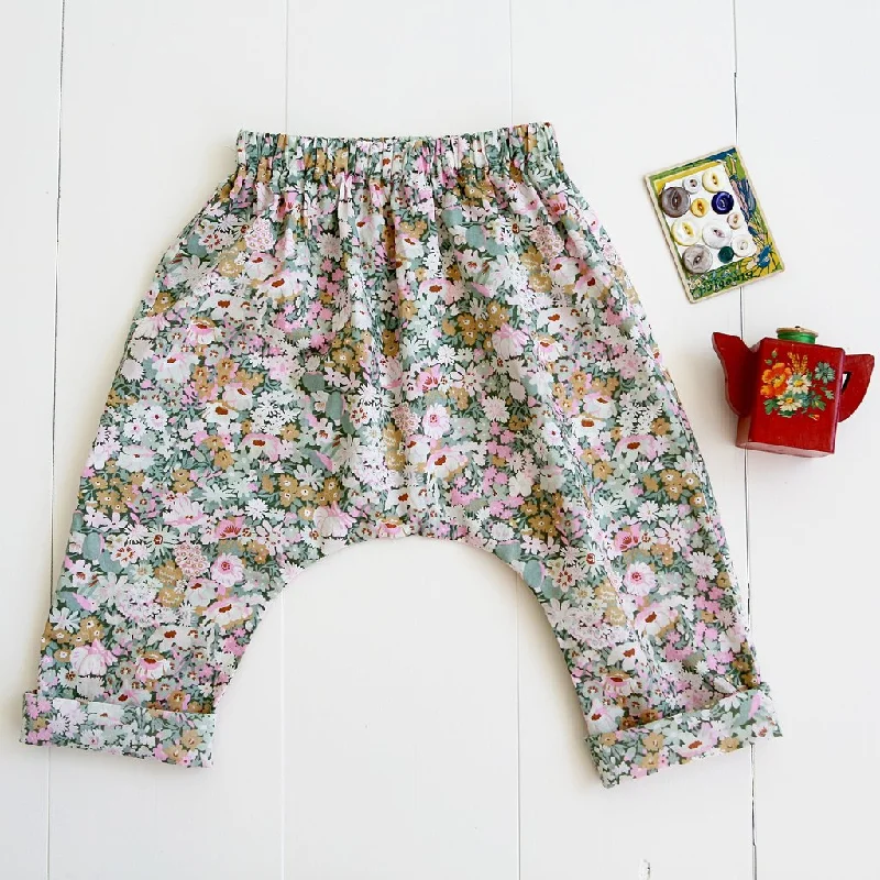 Baby + Toddler Harem Pants Sewing Pattern