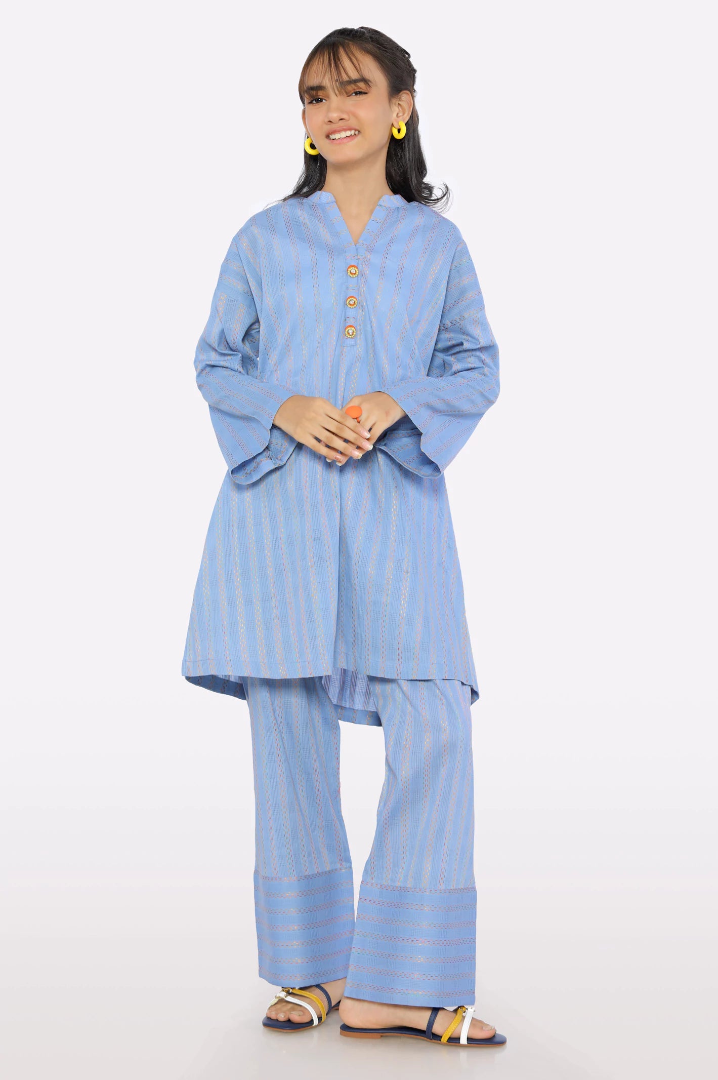 Ice Blue Stylised Teens 2PC