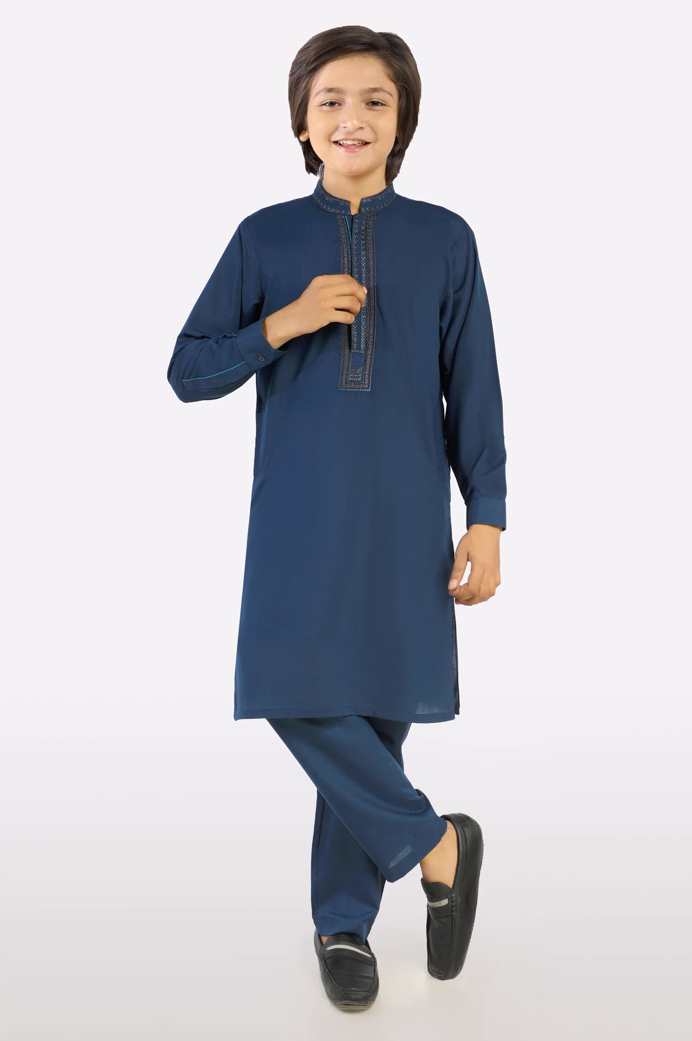 Blue Teens Kameez Pajama