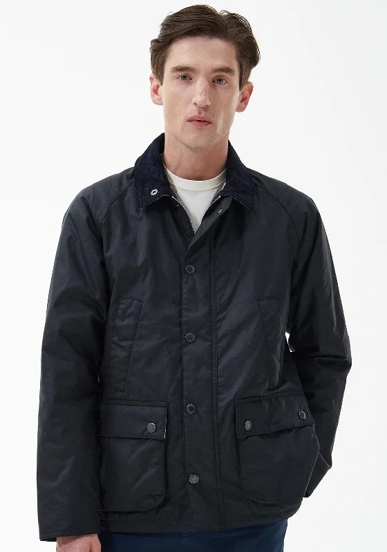 Barbour Ambleside Wax Jacket, Navy