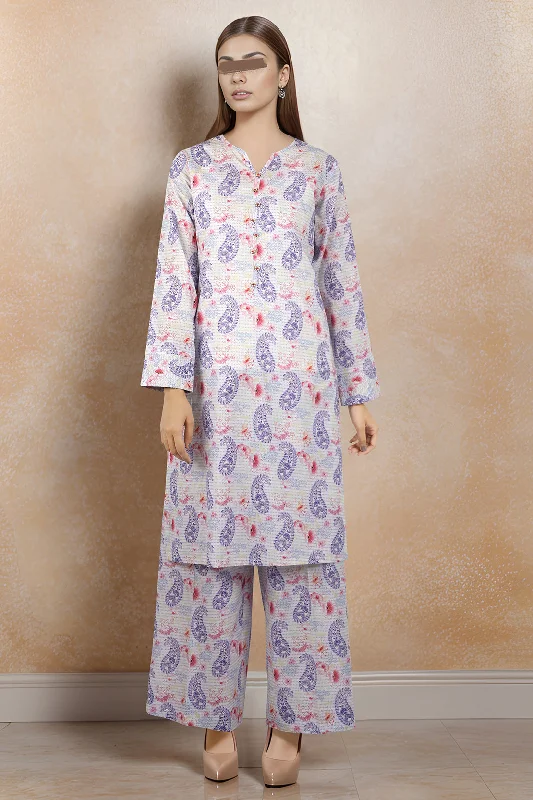 Unstitched Printed Lawn 2 Piece (Shirt/Trouser)