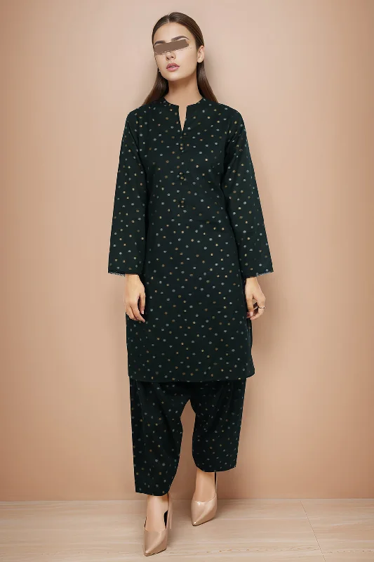 Unstitched Jacquard Cotton 2 Piece (Shirt/Trouser)