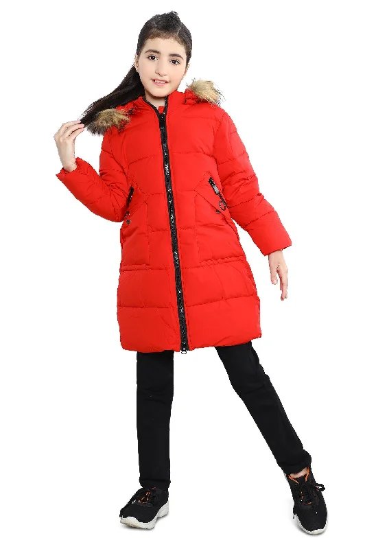 Girls Jackets SKU: KGF-0156-RED