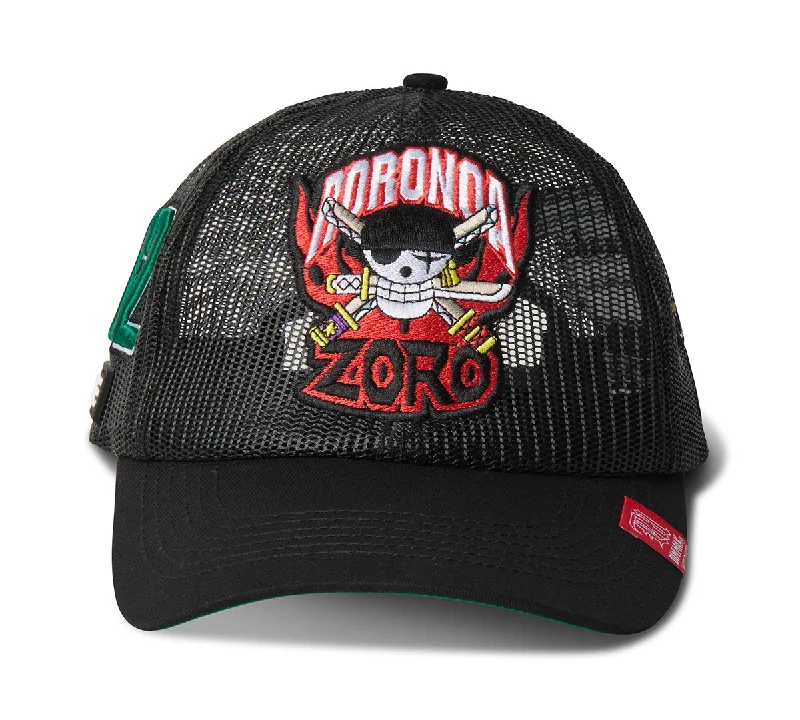 Dim Mak x One Piece - Zoro Mesh Cap - Black/Green