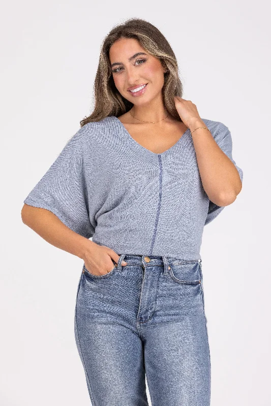 Set In Your Ways Women's Oversized Short Sleeve Top