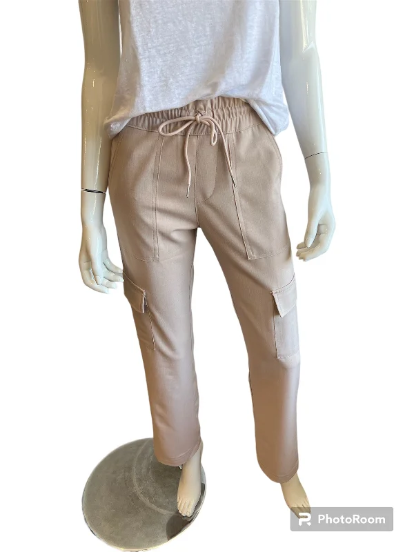 Sapir Cargo Trouser Flog Pants - Powder