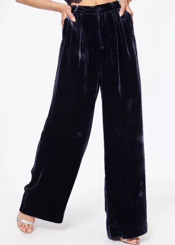 Rylie Velvet Pant Navy