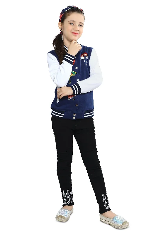 Girls Jackets SKU: KGF-0135-N-BLUE