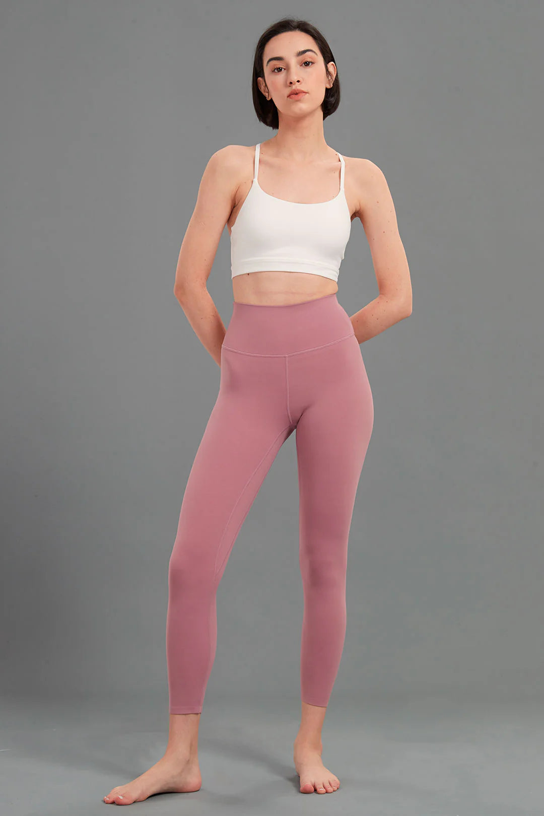 [Rexing x Peiliee Sport] Ultra Soft Seamless High-Waist Plain Legging Yoga Pants