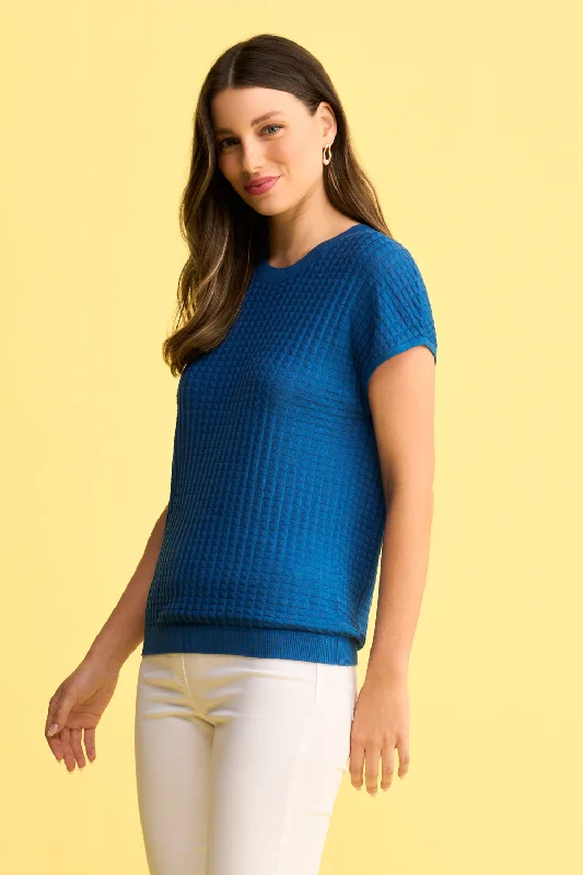 Silk Blend Knit Top