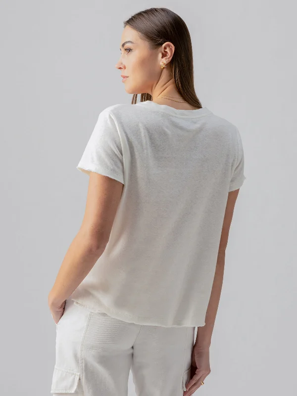 Linen Perfect Tee White