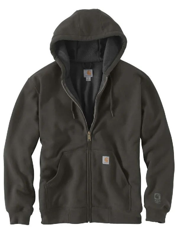 Men's Rutland Thermal Lined Rain Defender Hooded Zip Front Sweatshirt