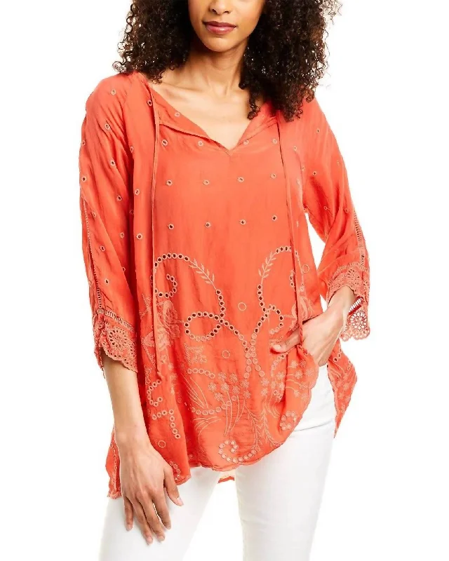 Natalie Tunic In Sunrise