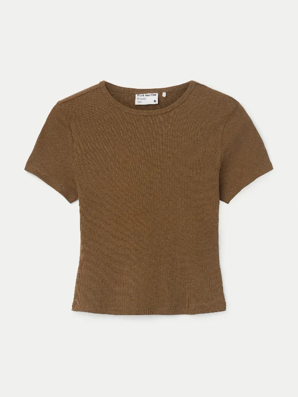 The Baby T-Shirt in Sepia