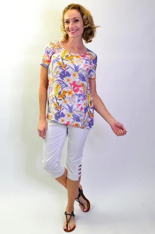 Botanical Garden Tunic Blouse