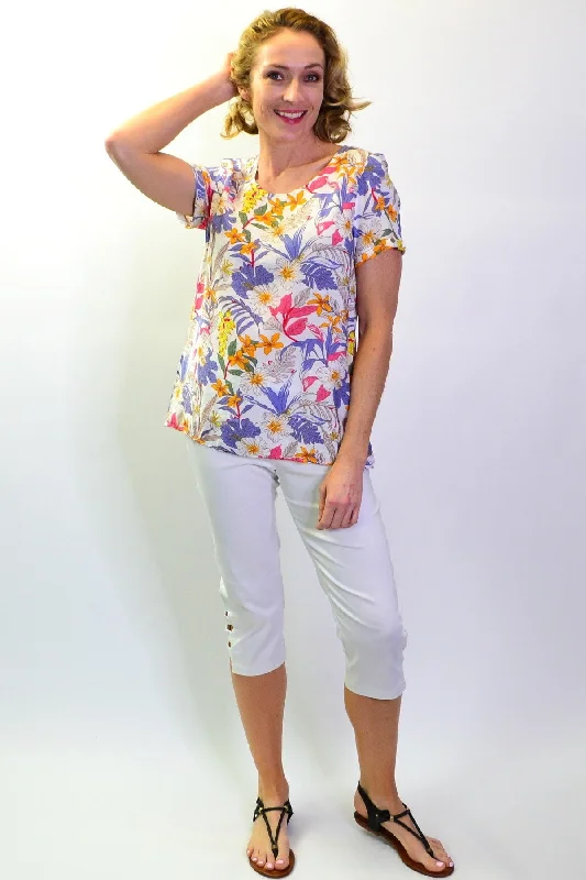 Botanical Garden Tunic Blouse